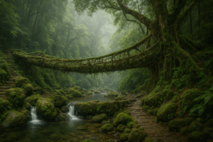 Umkar Living Root Bridge